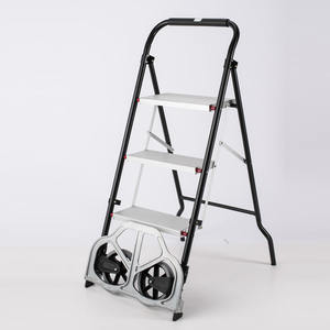 एल्यूमीनियम ट्रॉली मल्टीफंक्शन फोल्डिंग कार्ट एल्यूमीनियम तह पोर्टेबल कार्ट 2 चरण हाथ ट्रॉली - Product Image 3