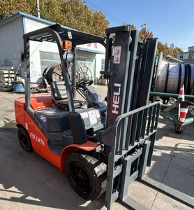 Chariot élévateur diesel robuste CPCD35 3500 kg, garde au sol de 135 mm, chariot élévateur industriel extérieur - Product Image 4
