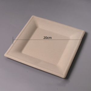 Túi Mía Chống Nấm Mốc Phân Hủy Sinh Học Dùng Một Lần Phân Hủy Sinh Học Dùng Một Lần Đĩa Giấy Đựng Nước Sốt Đĩa Đựng Bát Đĩa Platos Piatti Vajilla - Product Image 6