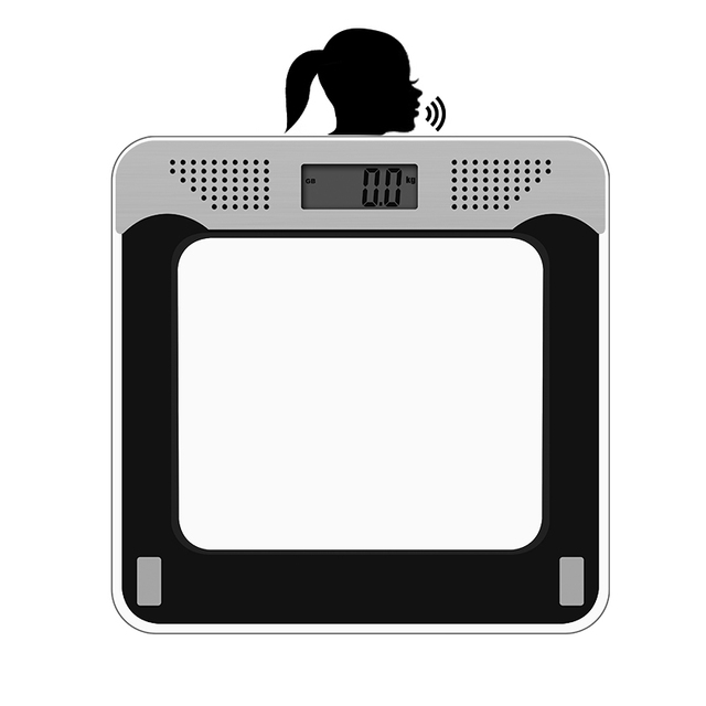 For Blind Body Scale English German Spanish French Voice Talking Scale 180KG Talking Weight Scales