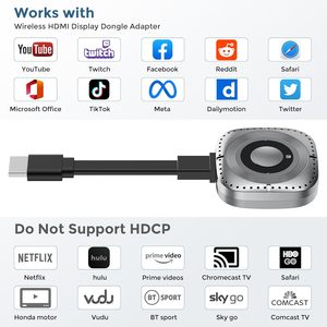 Adaptador Inalámbrico HDMI para iPhone y iPad, Dispositivo de Transmisión, Sincronización de Video HD, Duplicación de YouTube y TikTok a TV - Product Image 3