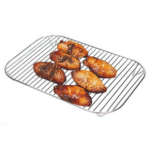 Ensemble <span class=keywords><strong>de</strong></span> brochettes <span class=keywords><strong>de</strong></span> cuisson à la vapeur et <span class=keywords><strong>de</strong></span> gril en acier inoxydable pour friteuse à air <span class=keywords><strong>Grille</strong></span> <span class=keywords><strong>de</strong></span> <span class=keywords><strong>refroidissement</strong></span> <span class=keywords><strong>de</strong></span> gâteau en forme <span class=keywords><strong>de</strong></span> rectangle Plats et casseroles <span class=keywords><strong>de</strong></span> cuisson - Product Image 2