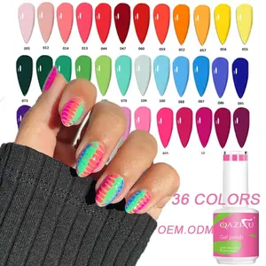 36 màu sắc sơn móng tay Gel Nail Polish Set Gel UV Polish Kit Professionnel Nail Gel Set Kit