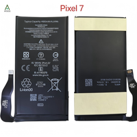 Batterie de téléphone portable rechargeable Li-Polymère de qualité originale AYDOU Google Pixel 7 4655mAh, noire, origine Chine