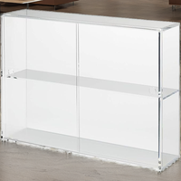 Boîte de rangement moderne personnalisée en gros, transparente, magnétique, en acrylique, pour cartes de jeu ETB Pocket Monsters, modèle de boîte en acrylique