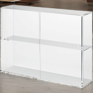 Boîte de rangement moderne personnalisée en gros, transparente, magnétique, en acrylique, pour cartes de jeu ETB Pocket Monsters, modèle de boîte en acrylique - Product Image 2