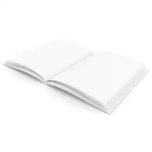 Por atacado livros brancos em branco