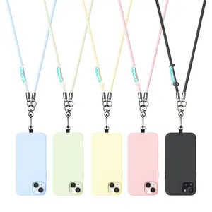 USAMS ZB282 Universal Crossbody collar Lasso Tether teléfono celular cordón titular para iPhone teléfonos inteligentes correas de teléfono móvil