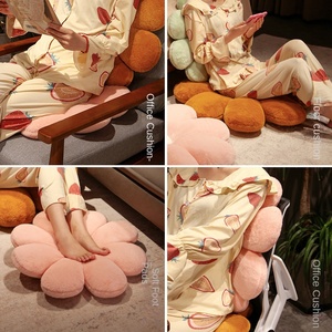 Ins-Style Blumen-Tatami Wohnzimmer Bettseitiges Sofa-Kissen Bett-Plüschkissen 100% Baumwolle Umweltfreundlich Abnehmbar Waschbar - Product Image 3