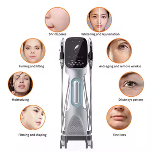 Appareil facial H2O2 à 10 poignées pour le soin de la peau, jet d'oxygène, peeling à l'eau et dermabrasion pour l'élimination des rides du visage - Product Image 6