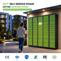 Casillero Inteligente para Paquetes con Cerradura Electrónica, Sistema de Gestión de Calidad Certificado ISO, Pantalla Táctil, para Empresas de Mensajería Globales