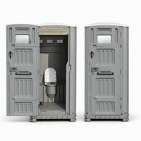 Cabine de douche portable pour le camping, toilettes portables avec système de chasse d'eau potable, pompe mains libres, toilettes mobiles en promotion