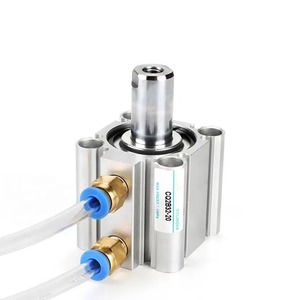 Cylindre pneumatique compact standard de la série CQ2B80TF-20DZ CQ2 pour applications industrielles et d'automatisation - Product Image 4