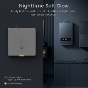 Interruptor WiFi RF433 Tuya de 20A para Calentador de Agua de 4000W, Temporizador, Interruptor de Pared con Control por Voz Mediante Aplicación, Compatible con Alexa y Google Home - Product Image 5