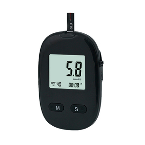 Sejoy đen trắng 5S nhanh chóng kiểm tra bệnh tiểu đường thử nghiệm máy bán buôn Blood <span class=keywords><strong>Glucose</strong></span> mét màn hình - Product Image 1