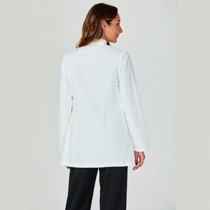 Blouse de laboratoire à manches longues personnalisée - Blouse blanche professionnelle pour étudiants, cliniques dentaires, instituts de beauté et travaux de laboratoire - Product Image 3