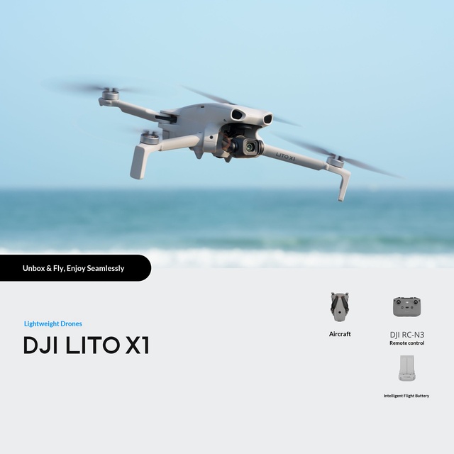 Lito X1 Airplane Long Endurance Fly Kit with Handle Control and Plastic Construction