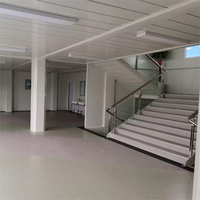 Conteneur de Bureau/Appartement Détachable 20ft 40ft à Deux Chambres, Écologique, Respirant, Durée de Vie de 30 Ans, Moderne