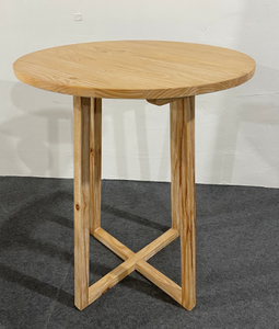 Phong cách cổ điển gỗ sồi mộc mạc Cocktail bàn cao - Product Image 2