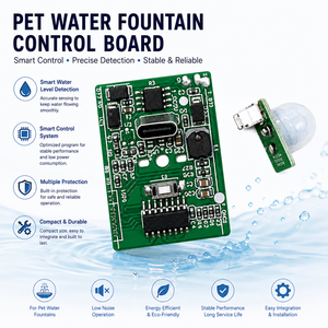 Automatic Pet Drinking Fountain Main PCB PCBA Board with Pump Drive Water Temperature Detection and Low Power Operation - Product Image 6