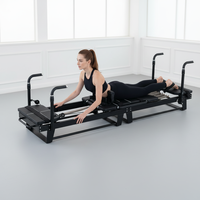 Machine de Pilates Reformer Xformer Premium pour Studio Commercial, en Aluminium, avec Appui-tête Durable et Ressorts pour l'Entraînement de Yoga