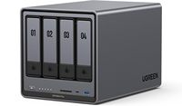 Original Nouveau Ugreen DXP4800 Plus NAS 4 baies, processeur Intel Gold 8505 5 cœurs, 16 Go de RAM DDR5, 1 * 2.5GbE, 2 * M.2 NVMe, 4K, sans disques