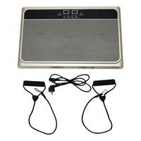 Plataforma Vibratoria de Ejercicio Corporal Vertical Crazy Fit de 200W con Bluetooth, Certificación CE, ROHS e ISO