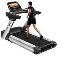 Caminadora Eléctrica Yipao LAWIN Blue Eagle W8 con Motor de 6.0HP Ultra Silencioso, Pantalla Grande, Monitoreo de Frecuencia Cardíaca, Comercial, de Gran Ancho para Correr
