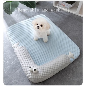 Atmungsaktives Kühl kissen für Hunde katzen Wasch bare Haustier kühl matte für Haustiere im Innen-und Außenbereich mit rutsch fester Haustier kühl matte - Product Image 5