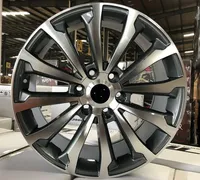 Rines de Aleación de Aluminio para Automóviles de Pasajeros, Multirradio, 17, 18, 20 Pulgadas, 6X139.7, para SUV, Venta al por Mayor