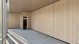 บ้านตู้คอนเทนเนอร์ Apple Cabin ขนาด 20 ฟุต หรือ 40 ฟุต ขายส่ง ตู้คอนเทนเนอร์ทรงสี่เหลี่ยม เหมาะสำหรับพลาซ่าเชิงพาณิชย์ ร้านอาหาร - Product Image 2