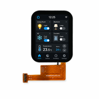 Module d'affichage LCD TFT 1,96 pouce 320x386 compact FPC IPS pour solutions de projets d'appareils connectés et de dispositifs portables Bluetooth