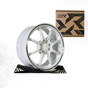 Rueda de Aleación de Aluminio 3R 15x7 Blanca Multirradio para Auto JDM Rays Volk Racing CE28 SL 8H114.3 ET38 03255-M16 Malasia - Product Image 3
