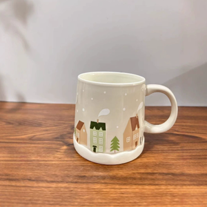 Customizable Cartoon Design 400ml Porcelain <b>Mug</b>-Reusable Dishwasher Safe Stocked Business Gift for Tea & Coffee with ODM Options - Product Image 3