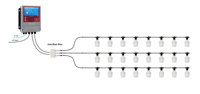 Atenuador de Luz Programable de 3000W CA, Atenuador Automático para Aves de Corral, Sistema Inteligente de Atenuación para Granjas Avícolas, Atenuador para Luces LED
