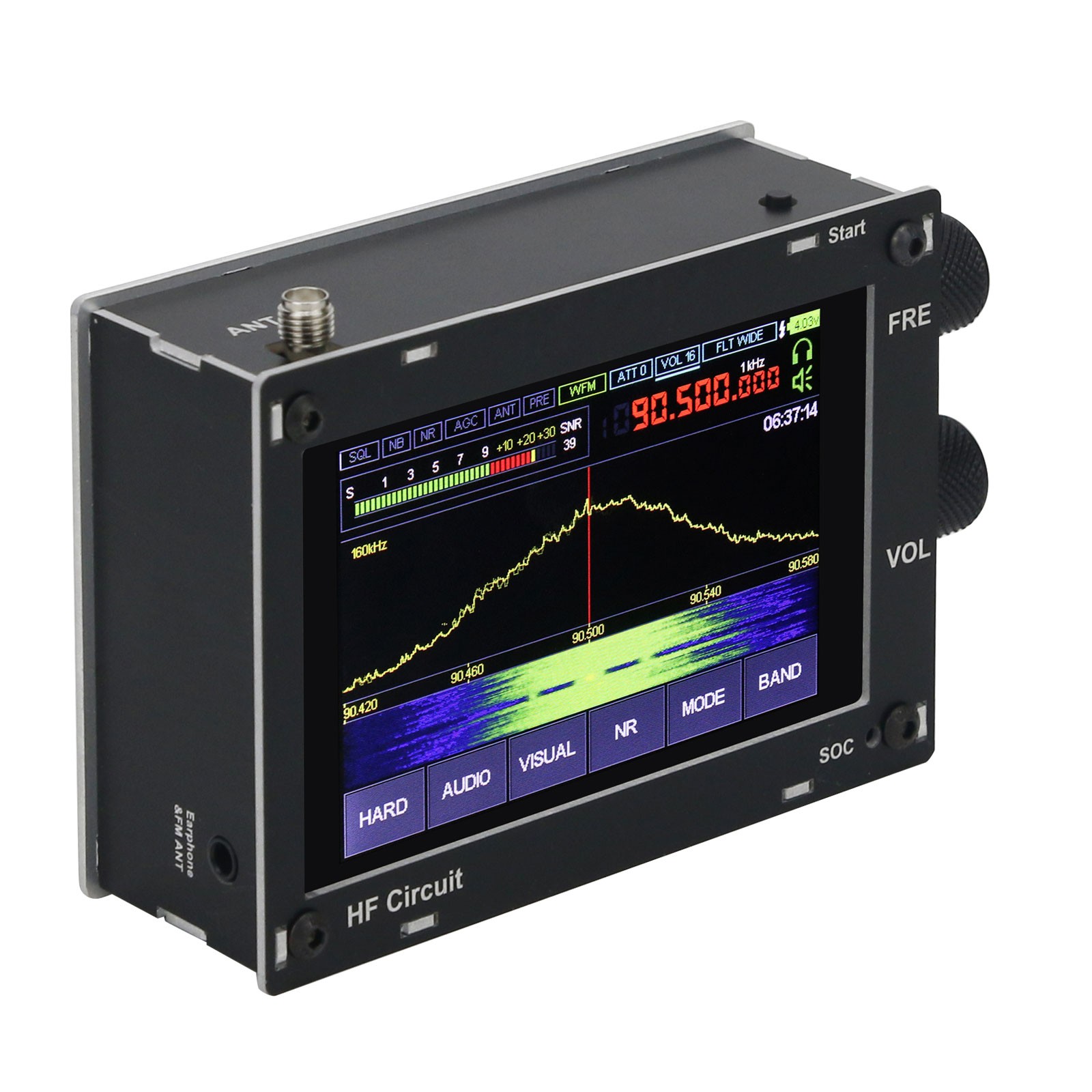 MALAHIT SDR Receiver 50KHz-2GHz DSP Radio with Speaker | AM/SSB