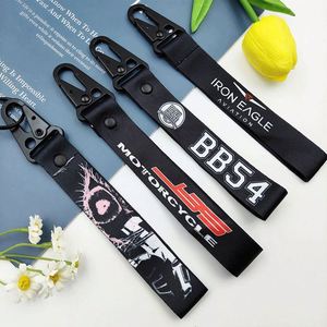 Wholesale Motorcycle <b>Keychain</b> Embroidery Keyring As Motorbike Key Pendant Accessories - Product Image 5