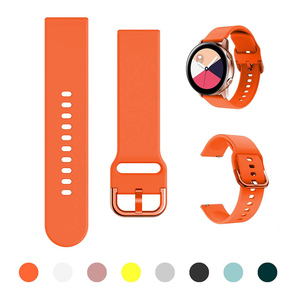 Bracelet en Silicone pour montre <span class=keywords><strong>Samsung</strong></span> Galaxy, 20mm, pour Active 2, <span class=keywords><strong>Gear</strong></span> 3, <span class=keywords><strong>Sport</strong></span>, <span class=keywords><strong>S2</strong></span>, nouvelle collection, - Product Image 5