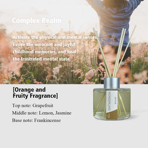 Private Label Reed <b>Diffuser</b> 100ml Lemon Jasmine Frankincense Relaxing Fresh <b>Air</b> Fragrance OEM ODM - Product Image 6