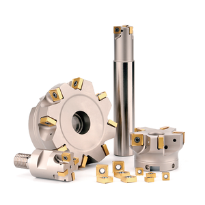 OKE SNMX080408ER-TM Fraise à ébavurer carrée à 8 dents en carbure revêtu de TiCN, dureté HRC65, disponible en version OEM - Product Image 1