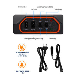 Réfrigérateur de voiture à semi-conducteur 24L avec chauffage <span class=keywords><strong>et</strong></span> refroidissement 12V/220V AC DC double température réfrigérateur de camp portable pour la bière <span class=keywords><strong>et</strong></span> les boissons à faible consommation d'énergie - Product Image 3