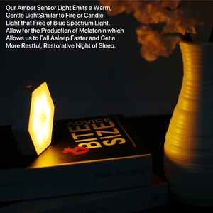 Moderne binnenverlichting voor slaapkamer, USB-oplaadbaar LED-sensor nachtlampje met bewegings- en stapdetectie, draadloze wand- en kastverlichting - Product Image 2