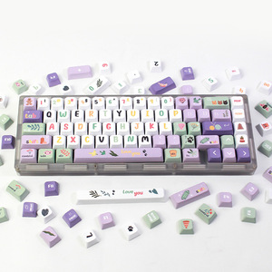 HZGAMER 124 keys A Midsummer Night Dream Keycaps Set, Custom HXDA Profile Keycap Pudding Dye Sublimation Keycap - Product Image 1
