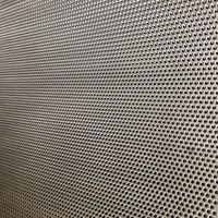 Plaques métalliques perforées sur mesure en acier inoxydable (SS) de qualité 304 316, avec trous ronds fins de 1 mm, pour filtres de tambour de centrifugeuse pharmaceutique