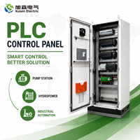 Panel de Control PLC para Automatización de Centrales Hidroeléctricas con Integración HMI SCADA y Soporte Técnico