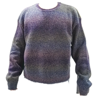 Pull-over en tricot personnalisé en gros, 320 GSM, poids moyen, doux et chaud, col rond classique, pour hommes et femmes, automne-hiver