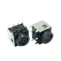 Connecteur de prise d'alimentation Mini DIN de haute qualité, 422, grande prise de type S, angle droit