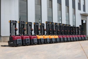Chariot élévateur électrique d'entrepôt pour la manutention et le stockage des palettes avec contrôle <span class=keywords><strong>de</strong></span> levage fluide - Product Image 2