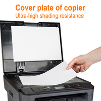 Planche de protection transparente en PP blanc avec protection antichoc et anti-âge pour utilisation universelle sur imprimantes et copieurs