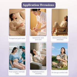 حزم الثلج العجان بعد الولادة قابلة لإعادة الاستخدام حزم جل العلاج البارد الساخن للشفاء وتخفيف مهدئ - Product Image 6
